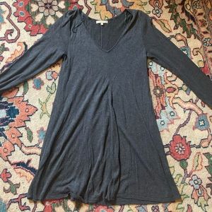 Joan Vass Charcoal Sweater